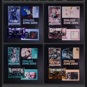 Zenless Zone Zero Toys - All Character Dialyn, Dialyn, Yidhari, Manato, Hugo Vlad, Vivian, Trigger, Pulchra Fellini, Evelyn, Astra, Zhu Yuan, Ellen Joe, Koleda, Nicole, Zhu Yuan, Jane Doe, Anby, Grace Special Edition Disk Magnetic Tape