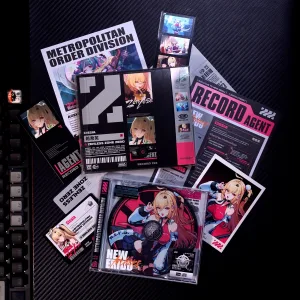 Zenless Zone Zero Toys – Cissia Character Archive CD/DVD – Collectible Gift for Fans, Perfect Birthday Present