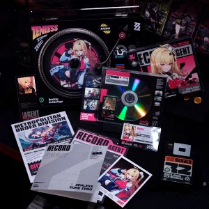 Zenless Zone Zero Toys – Cissia Character Archive CD/DVD – Collectible Gift for Fans, Perfect Birthday Present