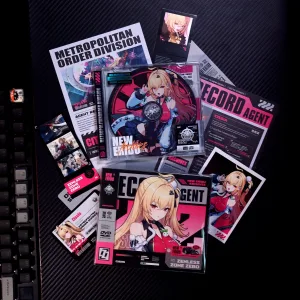 Zenless Zone Zero Toys – Cissia Character Archive CD/DVD – Collectible Gift for Fans, Perfect Birthday Present