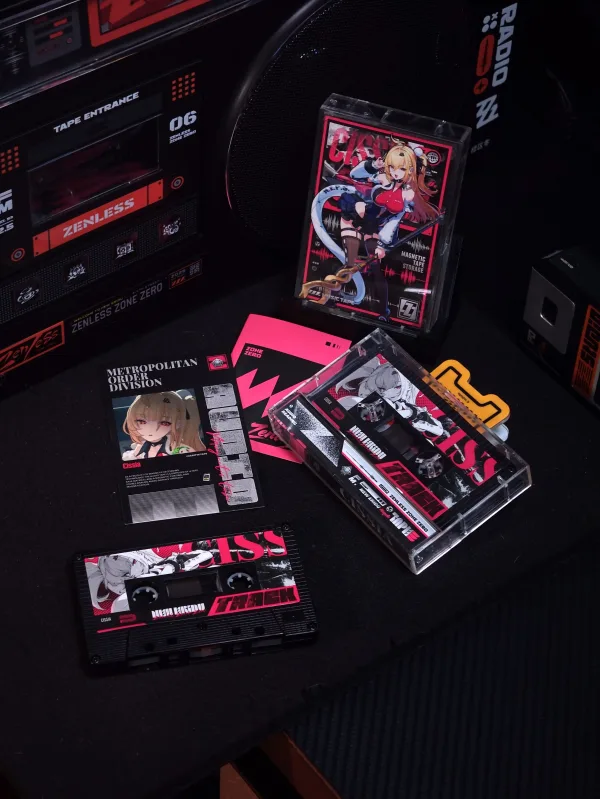 Zenless Zone Zero Toys - All Character Dialyn, Dialyn, Yidhari, Manato, Hugo Vlad, Vivian, Trigger, Pulchra Fellini, Evelyn, Astra, Zhu Yuan, Ellen Joe, Koleda, Nicole, Zhu Yuan, Jane Doe, Anby, Grace Special Edition Disk Magnetic Tape