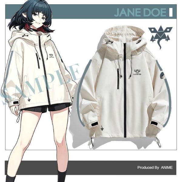 Zenless Zone Zero Bangboo, Yuzuha, Jane, Remielle, Belle, Vivian, Harumasa, Ellen, Lighter, Seed, and Miyabi Windbreaker Collection | zenlesszonezero.toys | ZZZ Yuzuha, Jane, Remielle, Vivian, Harumasa, Ellen, Lighter, Seed, Miyabi | Zenless Zone Zero Windbreaker Collection |