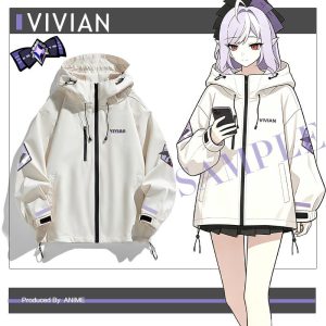 Zenless Zone Zero Bangboo, Yuzuha, Jane, Remielle, Belle, Vivian, Harumasa, Ellen, Lighter, Seed, and Miyabi Windbreaker Collection | zenlesszonezero.toys | ZZZ Yuzuha, Jane, Remielle, Vivian, Harumasa, Ellen, Lighter, Seed, Miyabi | Zenless Zone Zero Windbreaker Collection |