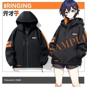 Zenless Zone Zero Bangboo, Yuzuha, Jane, Remielle, Belle, Vivian, Harumasa, Ellen, Lighter, Seed, and Miyabi Windbreaker Collection | zenlesszonezero.toys | ZZZ Yuzuha, Jane, Remielle, Vivian, Harumasa, Ellen, Lighter, Seed, Miyabi | Zenless Zone Zero Windbreaker Collection |