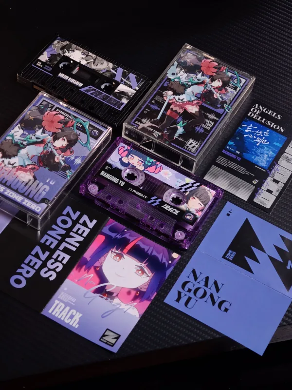 Zenless Zone Zero Toys - All Character Dialyn, Dialyn, Yidhari, Manato, Hugo Vlad, Vivian, Trigger, Pulchra Fellini, Evelyn, Astra, Zhu Yuan, Ellen Joe, Koleda, Nicole, Zhu Yuan, Jane Doe, Anby, Grace Special Edition Disk Magnetic Tape