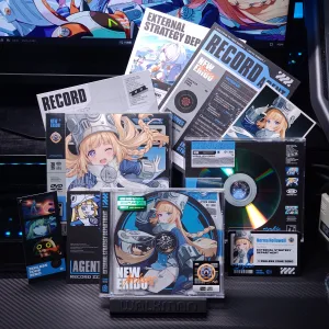 Zenless Zone Zero Toys – Norma Hollowell Character Archive CD/DVD – Collectible Gift for Fans, Perfect Birthday Present | zenlesszonezero.toys | ZZZ Norma | Zenless Zone Zero Character Archive CD/DVD |