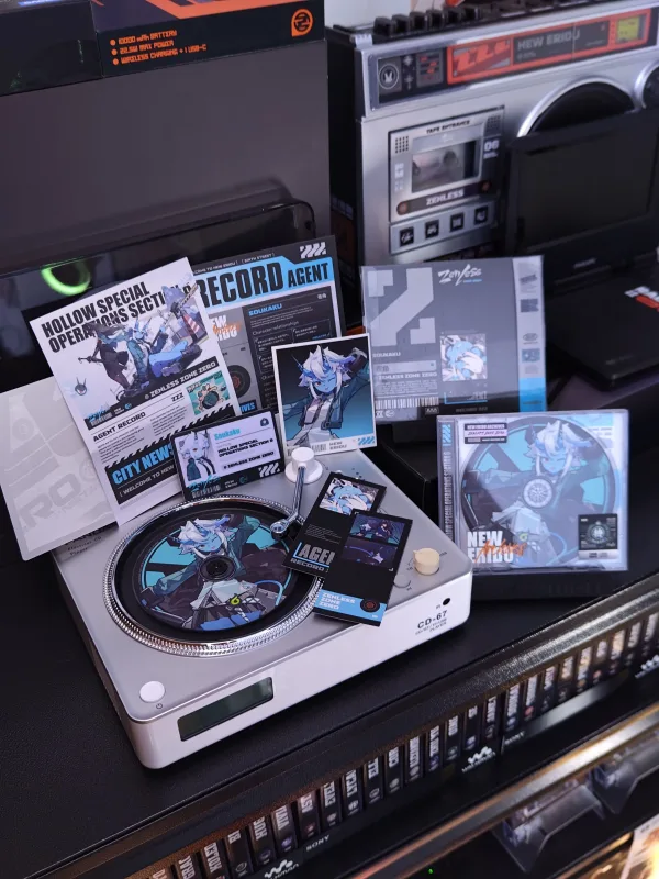 Zenless Zone Zero Toys – Soukaku Character Archive CD/DVD – Collectible Gift for Fans, Perfect Birthday Present | zenlesszonezero.toys | ZZZ Soukaku | Zenless Zone Zero Character Archive CD/DVD |