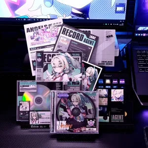 Zenless Zone Zero Toys – Sunna Character Archive CD/DVD – Collectible Gift for Fans, Perfect Birthday Present | zenlesszonezero.toys | ZZZ Sunna | Zenless Zone Zero Character Archive CD/DVD |
