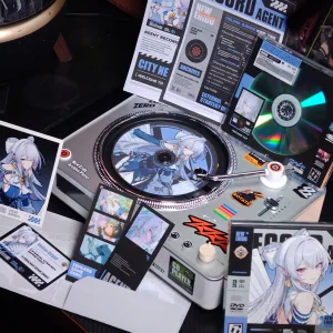 Zenless Zone Zero Toys – Velina Airgid Character Archive CD/DVD – Collectible Gift for Fans, Perfect Birthday Present | zenlesszonezero.toys | ZZZ Velina | Zenless Zone Zero Character Archive CD/DVD |