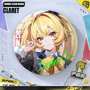 Zenless Zone Zero Claret, Norma, Vivian, Velina, and Hugo FES Badge, Polaroid, Clear Card, and Gift Set Collection | zenlesszonezero.toys | ZZZ Claret, Norma, Vivian, Velina, Hugo | Zenless Zone Zero FES Collectible Goods Collection |