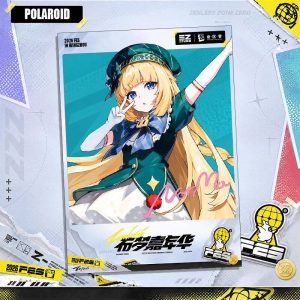Zenless Zone Zero Claret, Norma, Vivian, Velina, and Hugo FES Badge, Polaroid, Clear Card, and Gift Set Collection | zenlesszonezero.toys | ZZZ Claret, Norma, Vivian, Velina, Hugo | Zenless Zone Zero FES Collectible Goods Collection |