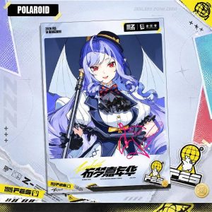 Zenless Zone Zero Claret, Norma, Vivian, Velina, and Hugo FES Badge, Polaroid, Clear Card, and Gift Set Collection