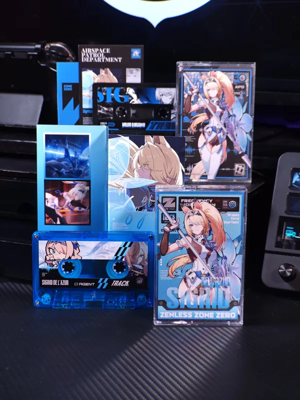 Zenless Zone Zero Toys - All Character Dialyn, Dialyn, Yidhari, Manato, Hugo Vlad, Vivian, Trigger, Pulchra Fellini, Evelyn, Astra, Zhu Yuan, Ellen Joe, Koleda, Nicole, Zhu Yuan, Jane Doe, Anby, Grace Special Edition Disk Magnetic Tape