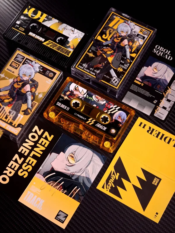 Zenless Zone Zero Toys - All Character Dialyn, Dialyn, Yidhari, Manato, Hugo Vlad, Vivian, Trigger, Soldier 11, Soukaku, Banyue, Ye Shunguang, Zhao, Aria, Sunna, Cissia, Nangong Yu, Promeia, Starlight - Billy Kid, Norma Hollowell, Pyrois, Velina Airgid, Remielle Dan, Sigrid de L'Azur, Claret Flint,Pulchra Fellini, Evelyn, Astra, Zhu Yuan, Ellen Joe,  Koleda, Nicole, Zhu Yuan, Jane Doe, Anby, Grace Special Edition Disk Magnetic Tape — image 56