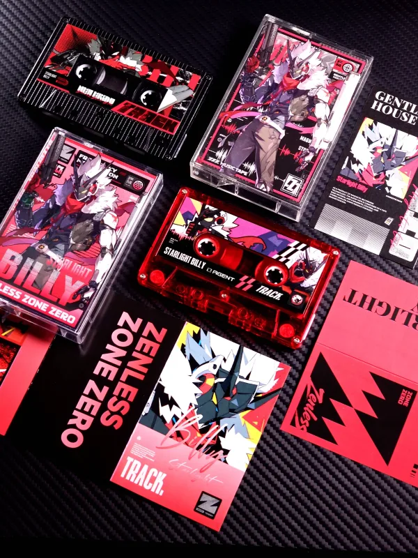 Zenless Zone Zero Toys - All Character Dialyn, Dialyn, Yidhari, Manato, Hugo Vlad, Vivian, Trigger, Pulchra Fellini, Evelyn, Astra, Zhu Yuan, Ellen Joe, Koleda, Nicole, Zhu Yuan, Jane Doe, Anby, Grace Special Edition Disk Magnetic Tape