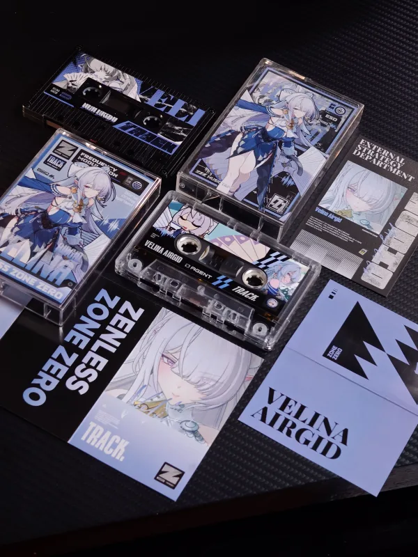 Zenless Zone Zero Toys - All Character Dialyn, Dialyn, Yidhari, Manato, Hugo Vlad, Vivian, Trigger, Pulchra Fellini, Evelyn, Astra, Zhu Yuan, Ellen Joe, Koleda, Nicole, Zhu Yuan, Jane Doe, Anby, Grace Special Edition Disk Magnetic Tape