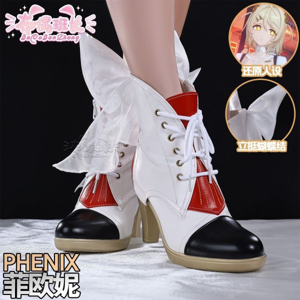 Zenless Zone Zero Phoenix Cosplay Shoes | zenlesszonezero.toys | ZZZ Phoenix | Zenless Zone Zero Cosplay Shoes |