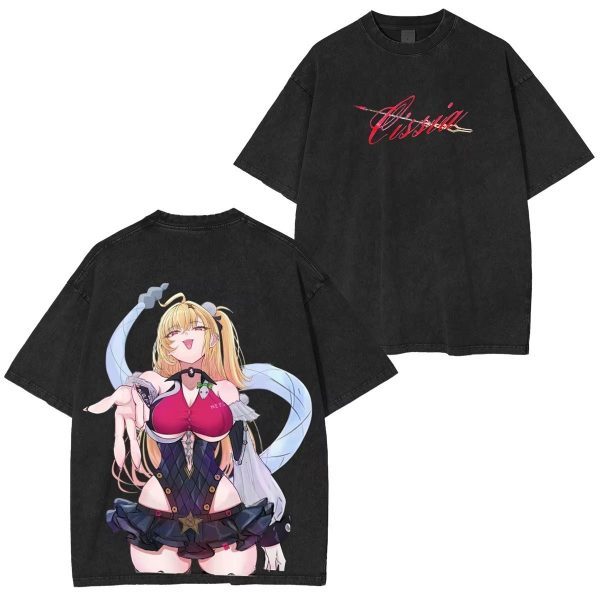 Zenless Zone Zero Cissia Washed T-Shirt Collection | zenlesszonezero.toys | ZZZ Cissia | Zenless Zone Zero Washed T-Shirt Collection |