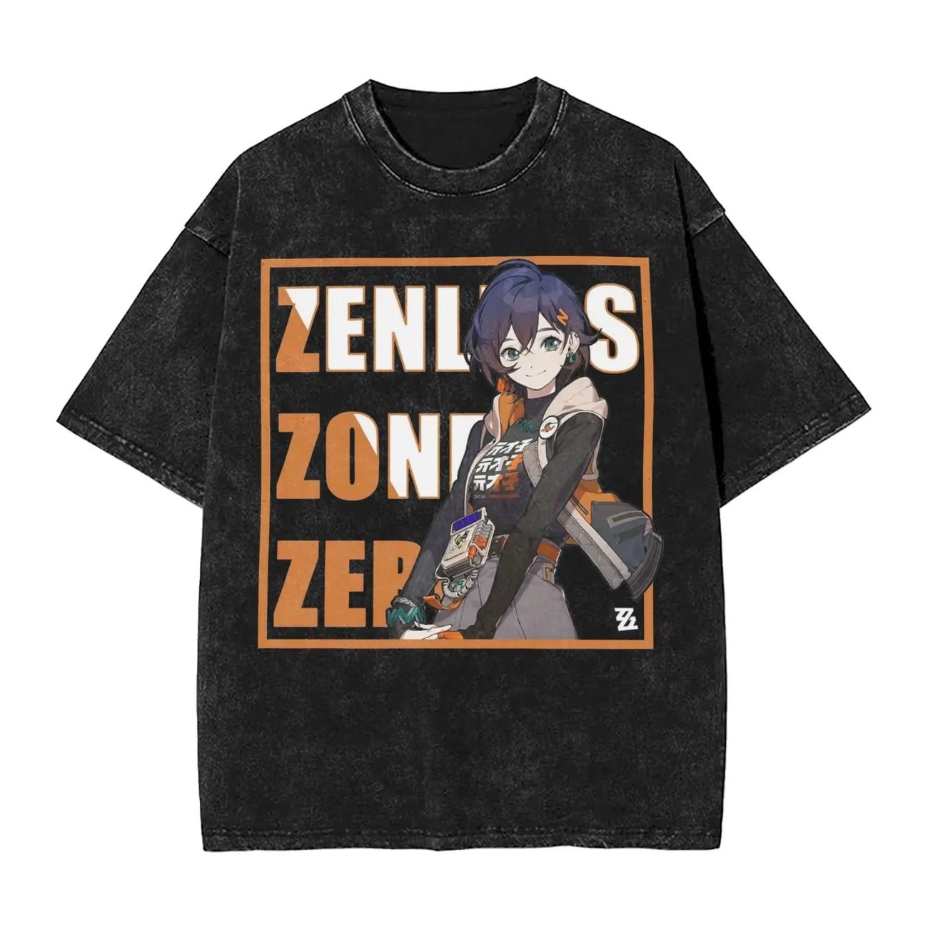 Zenless Zone Zero Cissia Washed T-Shirt Collection | zenlesszonezero.toys | ZZZ Cissia | Zenless Zone Zero Washed T-Shirt Collection |