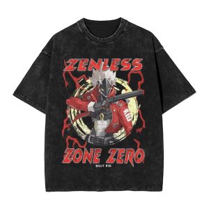 Zenless Zone Zero Cissia Washed T-Shirt Collection | zenlesszonezero.toys | ZZZ Cissia | Zenless Zone Zero Washed T-Shirt Collection |