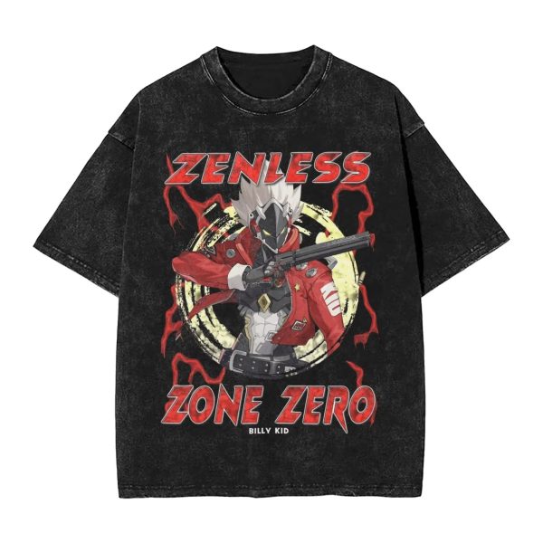 Zenless Zone Zero Cissia Washed T-Shirt Collection | zenlesszonezero.toys | ZZZ Cissia | Zenless Zone Zero Washed T-Shirt Collection |