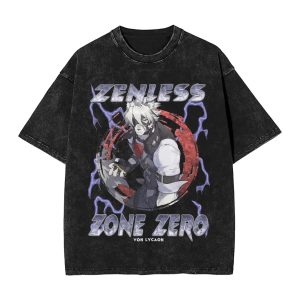 Zenless Zone Zero Cissia Washed T-Shirt Collection | zenlesszonezero.toys | ZZZ Cissia | Zenless Zone Zero Washed T-Shirt Collection |