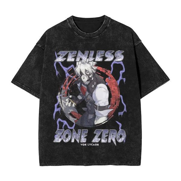 Zenless Zone Zero Cissia Washed T-Shirt Collection | zenlesszonezero.toys | ZZZ Cissia | Zenless Zone Zero Washed T-Shirt Collection |