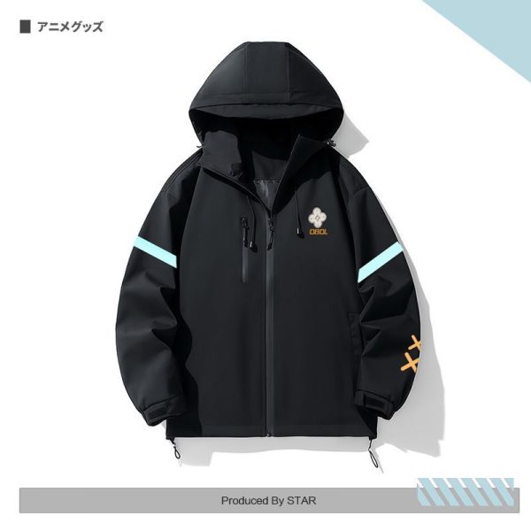 Zenless Zone Zero Bangboo, Yuzuha, Jane, Remielle, Belle, Vivian, Harumasa, Ellen, Lighter, Seed, and Miyabi Windbreaker Collection | zenlesszonezero.toys | ZZZ Yuzuha, Jane, Remielle, Vivian, Harumasa, Ellen, Lighter, Seed, Miyabi | Zenless Zone Zero Windbreaker Collection |