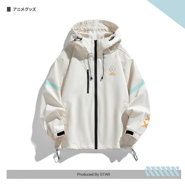 Zenless Zone Zero Bangboo, Yuzuha, Jane, Remielle, Belle, Vivian, Harumasa, Ellen, Lighter, Seed, and Miyabi Windbreaker Collection | zenlesszonezero.toys | ZZZ Yuzuha, Jane, Remielle, Vivian, Harumasa, Ellen, Lighter, Seed, Miyabi | Zenless Zone Zero Windbreaker Collection |