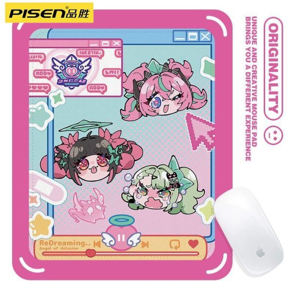 Zenless Zone Zero Sunna, Aria, and Nangong Yu Character Mouse Pad | zenlesszonezero.toys | ZZZ Sunna, Aria, Nangong Yu | Zenless Zone Zero Character Mouse Pad |