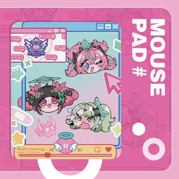 Zenless Zone Zero Sunna, Aria, and Nangong Yu Character Mouse Pad | zenlesszonezero.toys | ZZZ Sunna, Aria, Nangong Yu | Zenless Zone Zero Character Mouse Pad |
