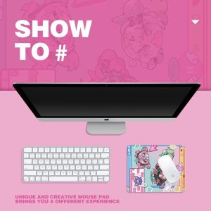 Zenless Zone Zero Sunna, Aria, and Nangong Yu Character Mouse Pad | zenlesszonezero.toys | ZZZ Sunna, Aria, Nangong Yu | Zenless Zone Zero Character Mouse Pad |