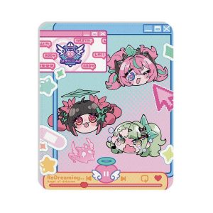 Zenless Zone Zero Sunna, Aria, and Nangong Yu Character Mouse Pad | zenlesszonezero.toys | ZZZ Sunna, Aria, Nangong Yu | Zenless Zone Zero Character Mouse Pad |