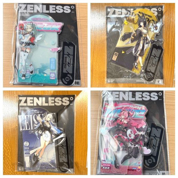 Zenless Zone Zero Nangong Yu, Aria, Sunna, Velina, Miyabi, and Ye Shunguang Liquid Sand Standee Collection | zenlesszonezero.toys | ZZZ Nangong Yu, Aria, Sunna, Velina, Miyabi, Ye Shunguang | Zenless Zone Zero Liquid Sand Standee Collection |