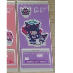 Zenless Zone Zero Sunna, Nangong Yu, and Aria Sanrio Collaboration Chibi Standee Collection | zenlesszonezero.toys | ZZZ Sunna, Nangong Yu, Aria | Zenless Zone Zero Sanrio Collaboration Chibi Standee Collection |