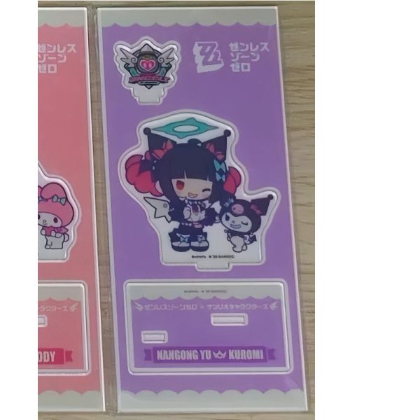 Zenless Zone Zero Sunna, Nangong Yu, and Aria Sanrio Collaboration Chibi Standee Collection | zenlesszonezero.toys | ZZZ Sunna, Nangong Yu, Aria | Zenless Zone Zero Sanrio Collaboration Chibi Standee Collection |