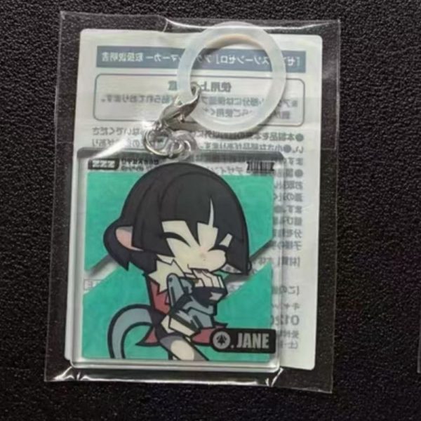 Zenless Zone Zero Lycaon, Ye Shunguang, Jane, Billy, and Evelyn Lawson Meiji Collaboration Keychain Collection | zenlesszonezero.toys | ZZZ Lycaon, Ye Shunguang, Jane, Billy, Evelyn | Zenless Zone Zero Lawson Meiji Collaboration Keychain Collection |
