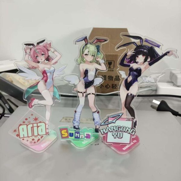 Zenless Zone Zero Sunna, Nangong Yu, and Aria Standee | zenlesszonezero.toys | ZZZ Sunna, Nangong Yu, Aria | Zenless Zone Zero Standee |