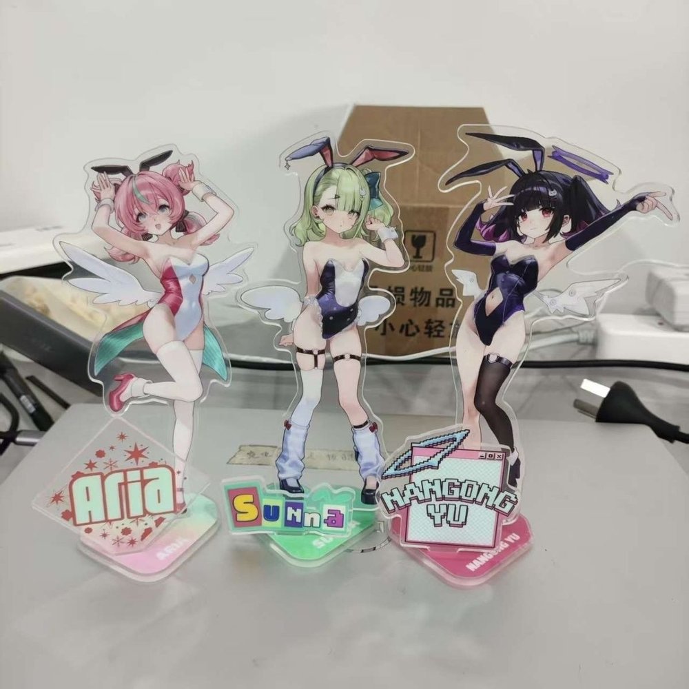 Zenless Zone Zero Sunna, Nangong Yu, and Aria Standee | zenlesszonezero.toys | ZZZ Sunna, Nangong Yu, Aria | Zenless Zone Zero Standee |