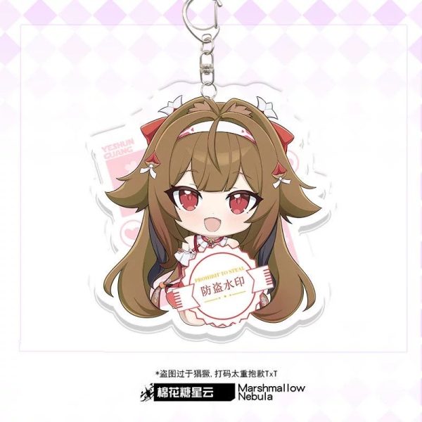 Zenless Zone Zero Ye Shunguang, Vivian, Yixuan, Miyabi, Alice, Ellen, Yuzuha, and Sunna Keychain | zenlesszonezero.toys | ZZZ Ye Shunguang, Vivian, Yixuan, Miyabi, Alice, Ellen, Yuzuha, and Sunna | Zenless Zone Zero Keychain |
