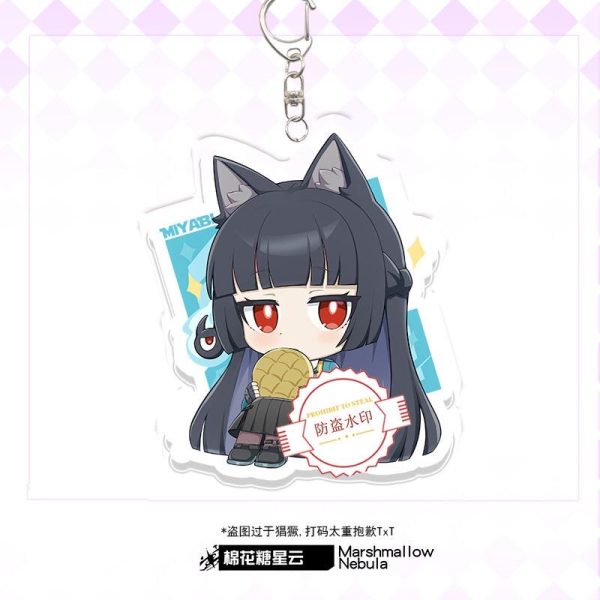 Zenless Zone Zero Ye Shunguang, Vivian, Yixuan, Miyabi, Alice, Ellen, Yuzuha, and Sunna Keychain | zenlesszonezero.toys | ZZZ Ye Shunguang, Vivian, Yixuan, Miyabi, Alice, Ellen, Yuzuha, and Sunna | Zenless Zone Zero Keychain |