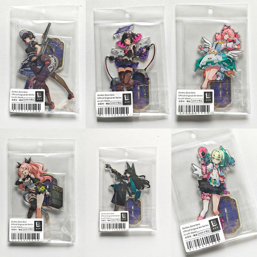 Zenless Zone Zero Aria, Miyabi, Nangong Yu, Sunna, Ellen, and Nicole Standee | zenlesszonezero.toys | ZZZ Aria, Miyabi, Nangong Yu, Sunna, Ellen, and Nicole | Zenless Zone Zero Standee |