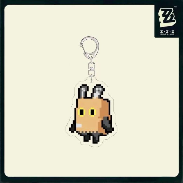 Zenless Zone Zero Bangboo Expression Keychain | zenlesszonezero.toys | ZZZ Bangboo | Zenless Zone Zero Bangboo Keychain |
