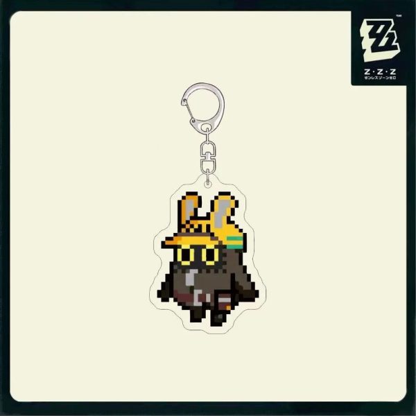 Zenless Zone Zero Bangboo Expression Keychain | zenlesszonezero.toys | ZZZ Bangboo | Zenless Zone Zero Bangboo Keychain |