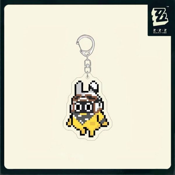 Zenless Zone Zero Bangboo Expression Keychain | zenlesszonezero.toys | ZZZ Bangboo | Zenless Zone Zero Bangboo Keychain |