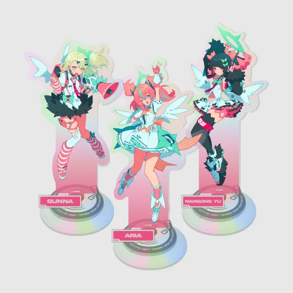 Zenless Zone Zero Sunna, Nangong Yu, and Aria ZLIVE Tokyo Merchandise Collection | zenlesszonezero.toys | ZZZ Sunna, Nangong Yu, Aria | Zenless Zone Zero ZLIVE Tokyo Merchandise Collection |