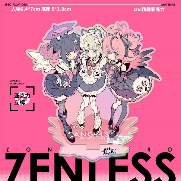 Zenless Zone Zero Aria, Nangong Yu, Cissia, Yuzuha, Yixuan, Vivian, Sunna, and Seed Character Merchandise Collection | zenlesszonezero.toys | ZZZ Aria, Nangong Yu, Cissia, Yuzuha, Yixuan, Vivian, Sunna, Seed | Zenless Zone Zero Character Merchandise Collection |