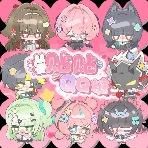 Zenless Zone Zero Characters Pearlescent Stamp Sheet | Zenless Zone Zero Merchandise | zenlesszonezero.toys | ZZZ Characters | Zenless Zone Zero Pearlescent Stamp Sheet |
