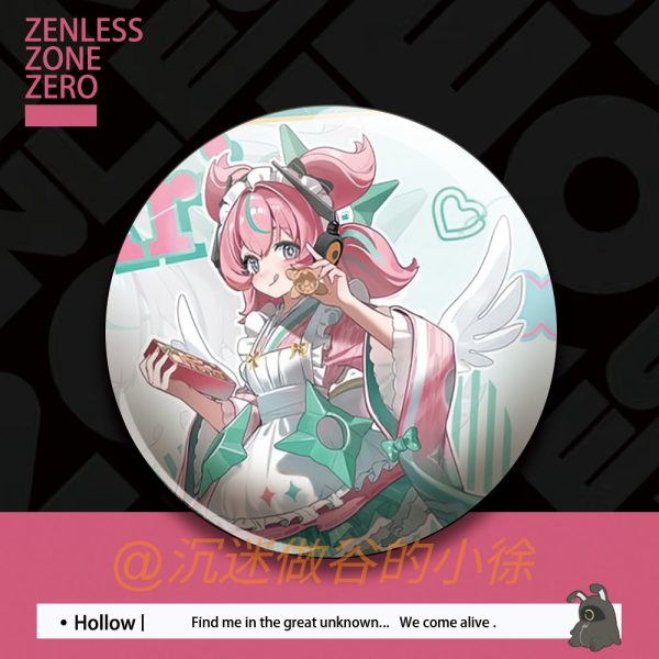 Zenless Zone Zero Aria, Sunna, and Nangong Yu 58 mm Badge Collection | zenlesszonezero.toys | ZZZ Aria, Sunna, Nangong Yu | Zenless Zone Zero 58 mm Badge Collection |