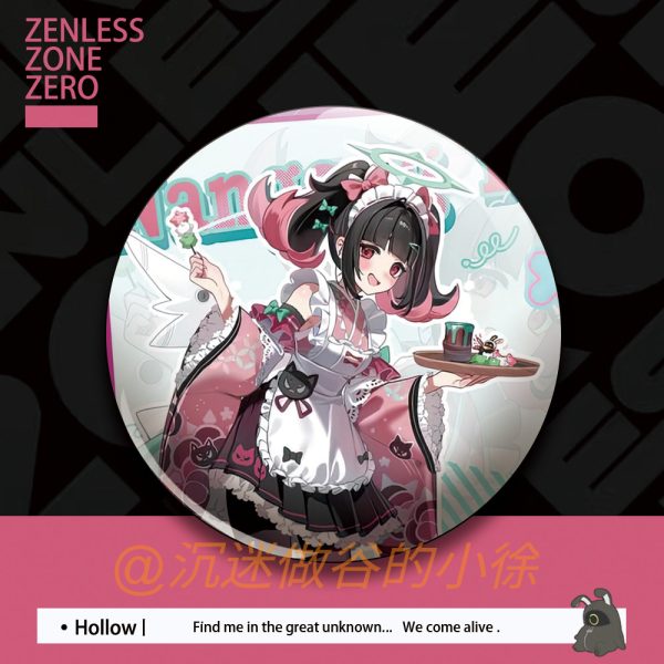 Zenless Zone Zero Aria, Sunna, and Nangong Yu 58 mm Badge Collection | zenlesszonezero.toys | ZZZ Aria, Sunna, Nangong Yu | Zenless Zone Zero 58 mm Badge Collection |